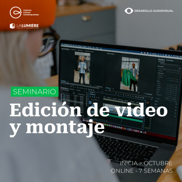 Edición de video y montaje