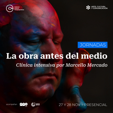 La obra antes del medio